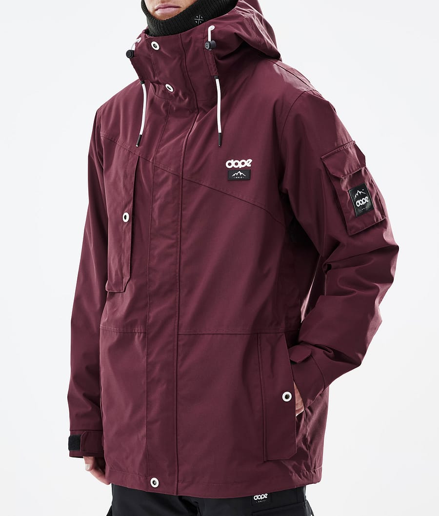 Dope Adept Snowboardjacke Herren Bordeaux | 916-TYPKWI