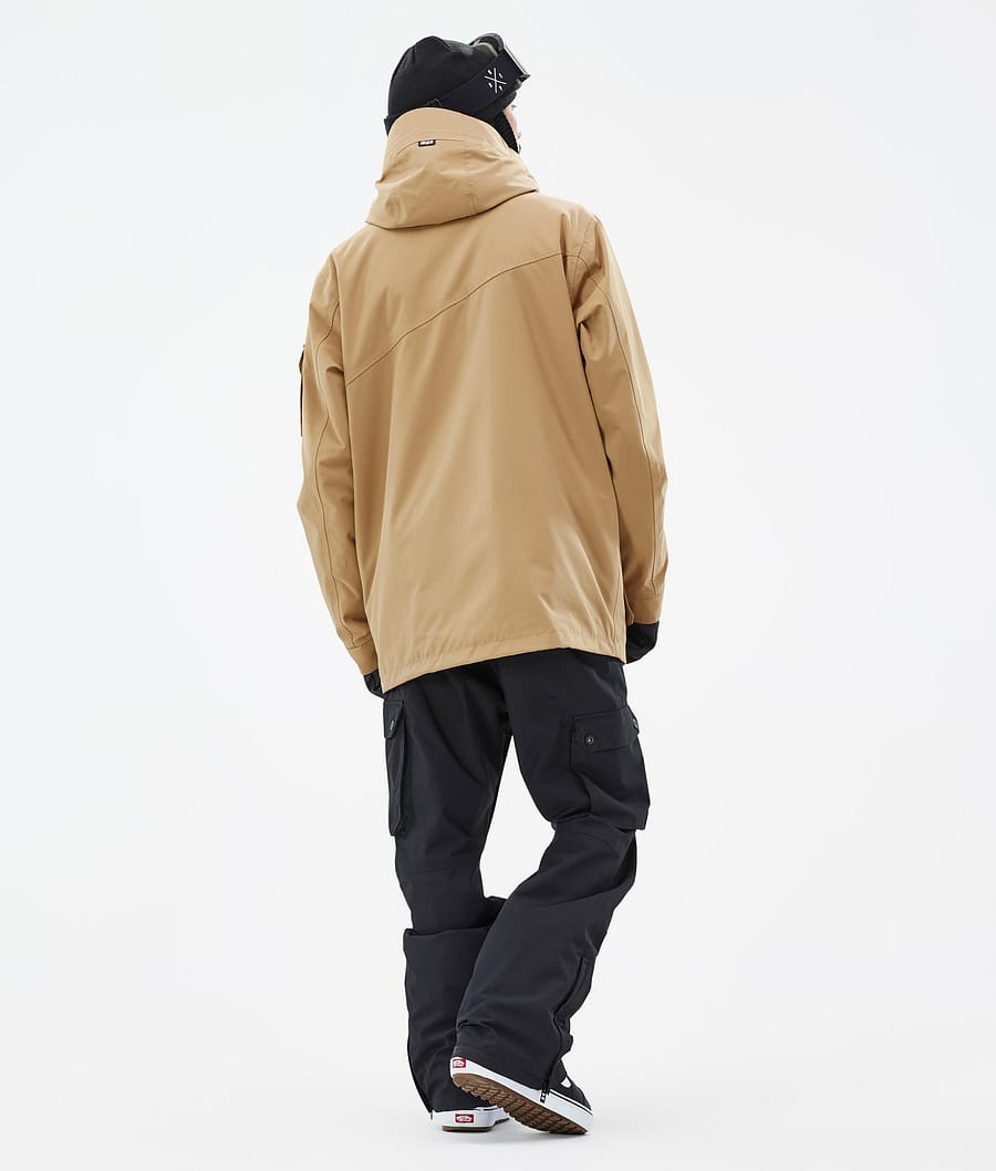 Dope Adept Snowboardjacke Herren Gold | 152-ILOMWA