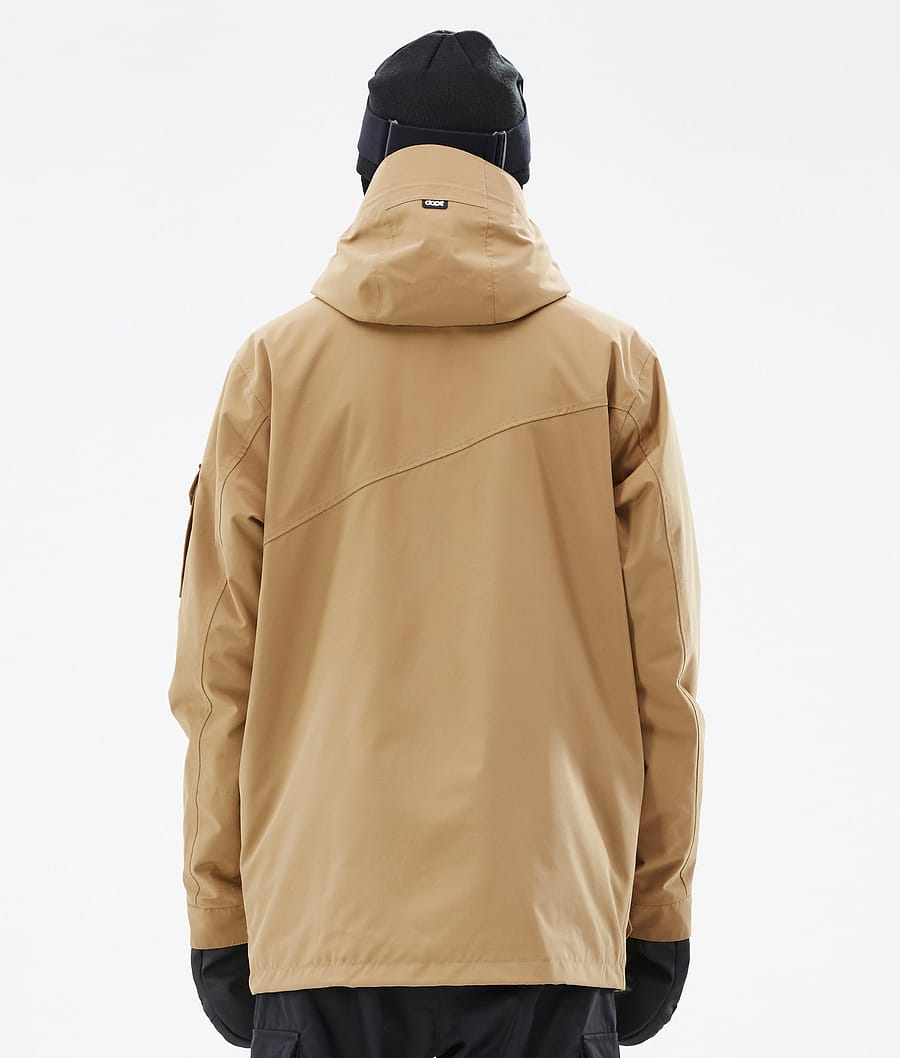 Dope Adept Snowboardjacke Herren Gold | 152-ILOMWA