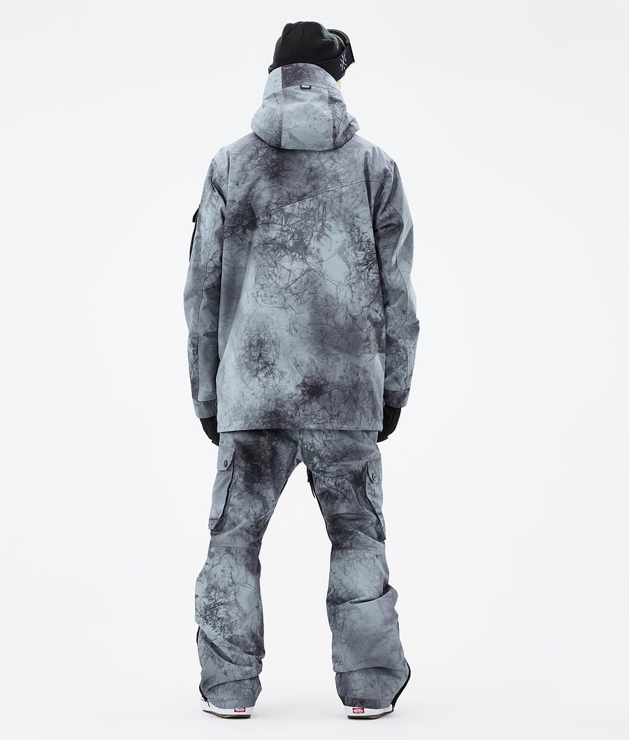 Dope Adept Snowboardjacke Herren Grau Blau Schwarz | 851-EAYLUB
