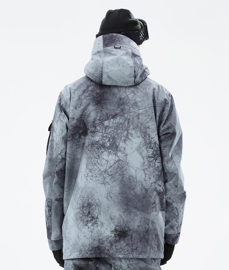 Dope Adept Snowboardjacke Herren Grau Blau Schwarz | 851-EAYLUB