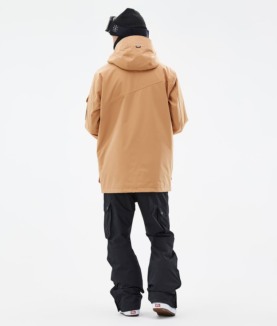 Dope Adept Snowboardjacke Herren Khaki Gelb | 968-EJQCFY