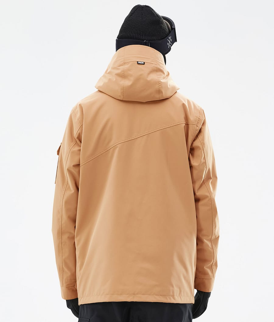 Dope Adept Snowboardjacke Herren Khaki Gelb | 968-EJQCFY