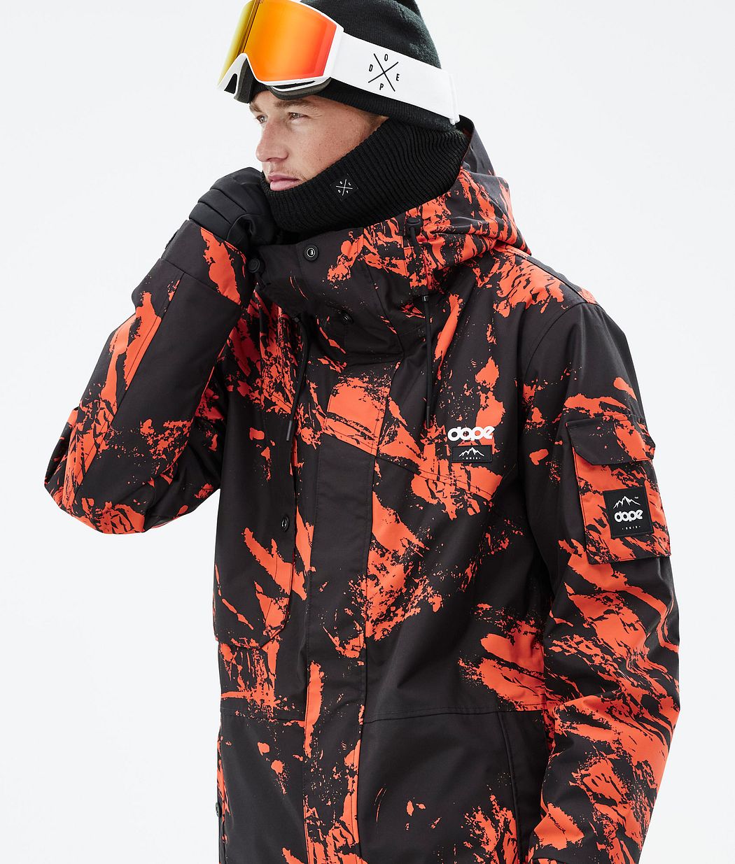 Dope Adept Snowboardjacke Herren Orange | 105-OIUHQM
