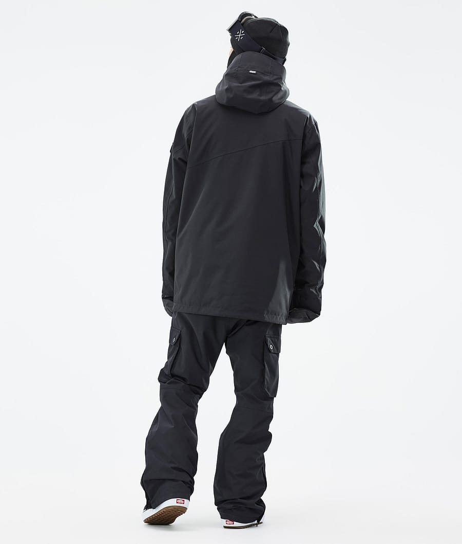 Dope Adept Snowboardjacke Herren Schwarz | 349-LIPGKT