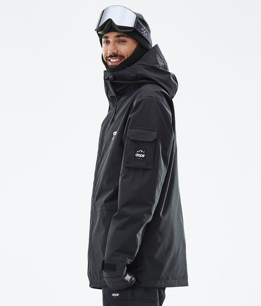 Dope Adept Snowboardjacke Herren Schwarz | 349-LIPGKT