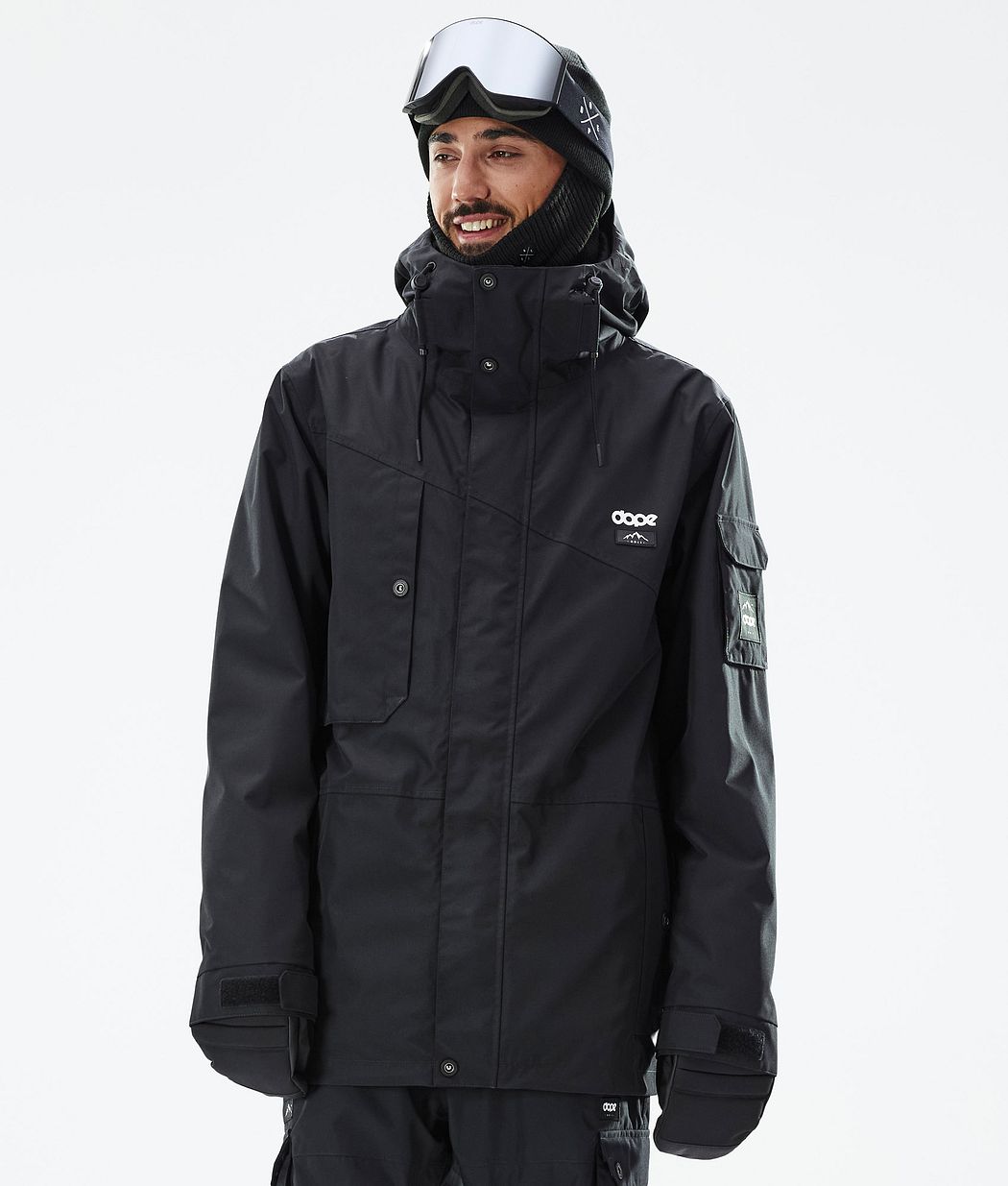 Dope Adept Snowboardjacke Herren Schwarz | 349-LIPGKT