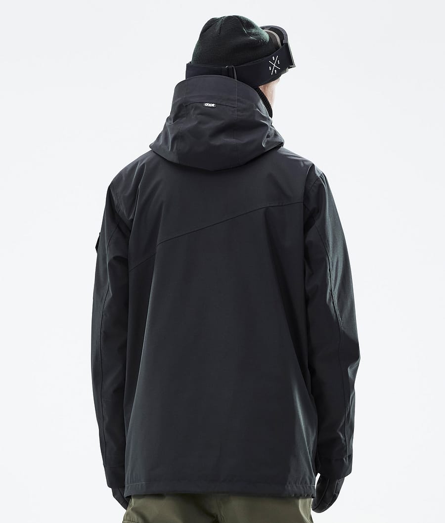 Dope Adept Snowboardjacke Herren Schwarz | 836-EHDRZA