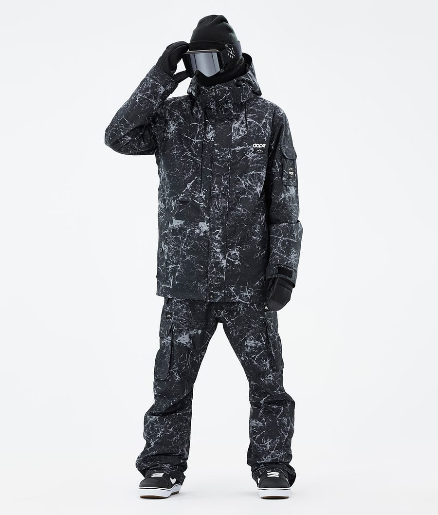 Dope Adept Snowboardjacke Herren Schwarz | 982-QARKGO
