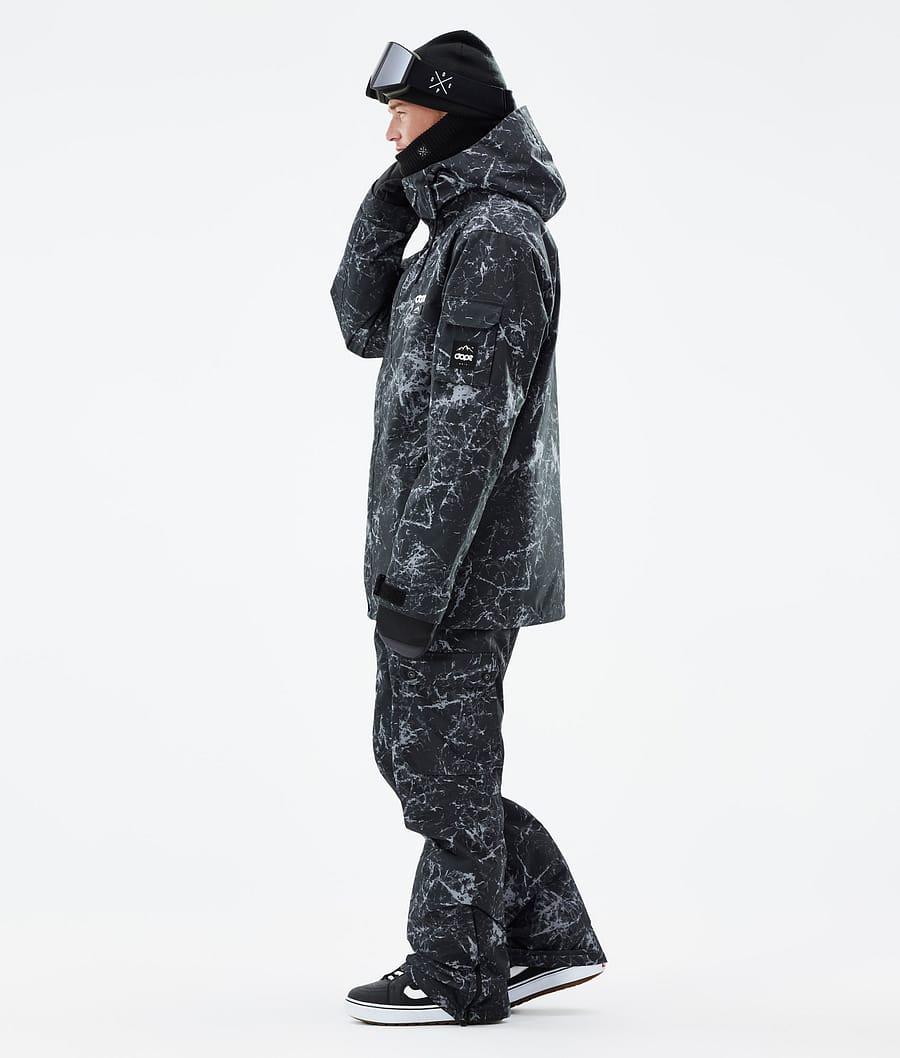 Dope Adept Snowboardjacke Herren Schwarz | 982-QARKGO