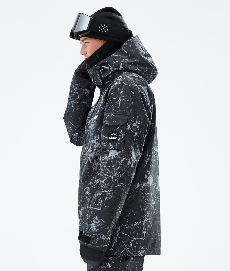 Dope Adept Snowboardjacke Herren Schwarz | 982-QARKGO