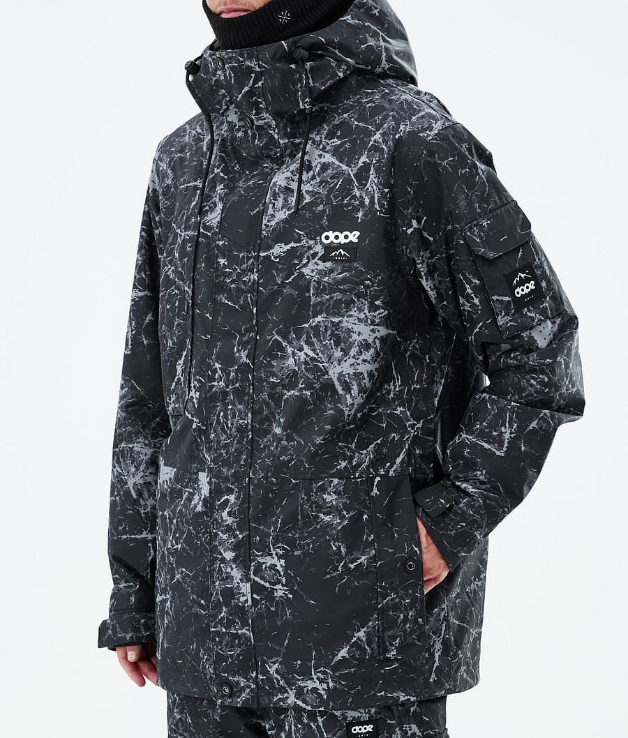 Dope Adept Snowboardjacke Herren Schwarz | 982-QARKGO