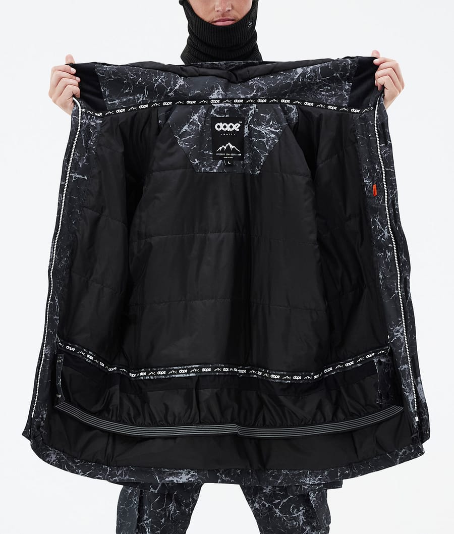 Dope Adept Snowboardjacke Herren Schwarz | 982-QARKGO