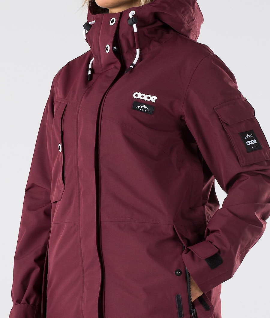 Dope Adept W 2019 Snowboardjacke Damen Bordeaux | 372-KLRZEJ