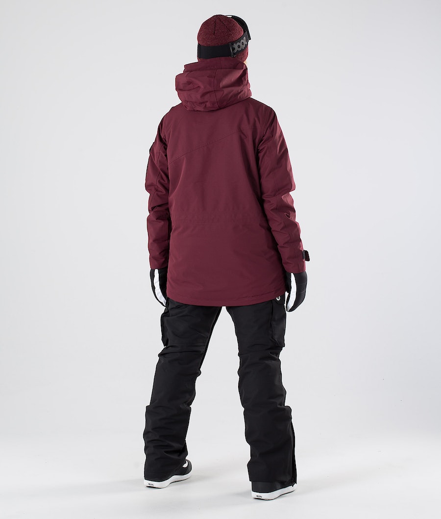 Dope Adept W 2019 Snowboardjacke Damen Bordeaux | 372-KLRZEJ