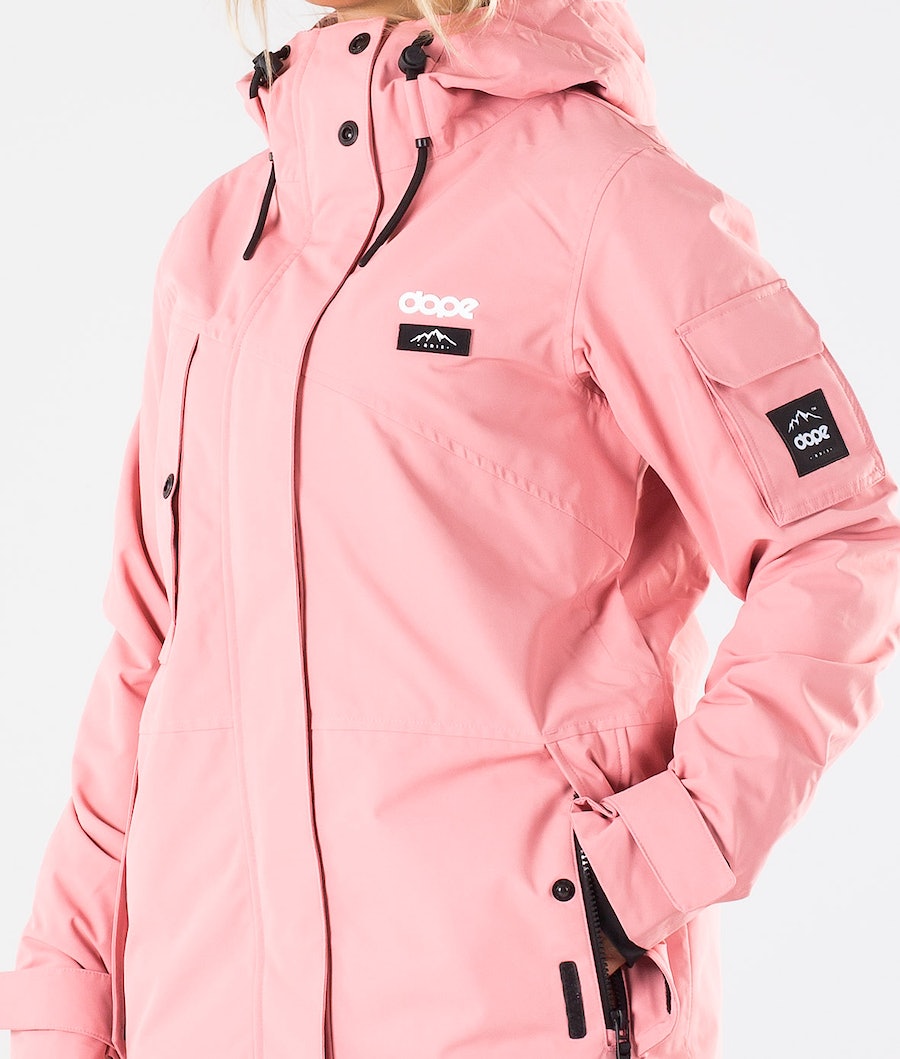 Dope Adept W 2019 Snowboardjacke Damen Rosa | 378-HOWQVL