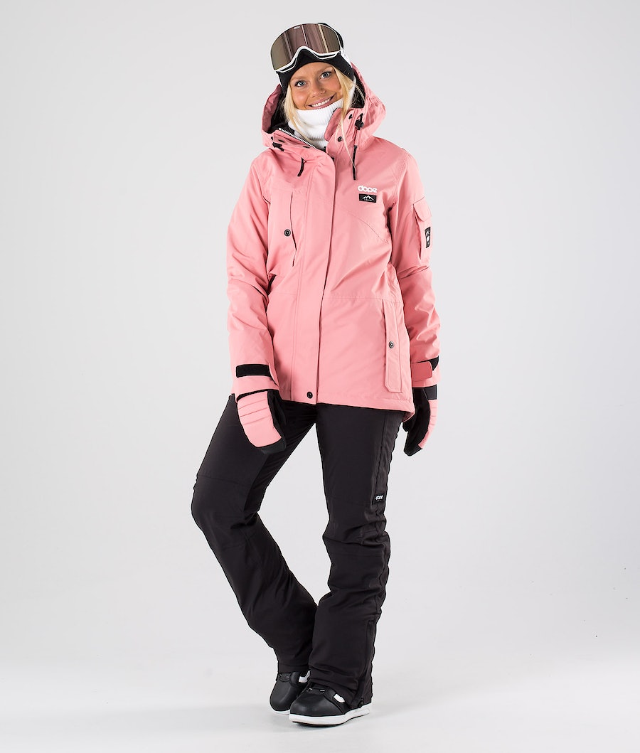 Dope Adept W 2019 Snowboardjacke Damen Rosa | 378-HOWQVL