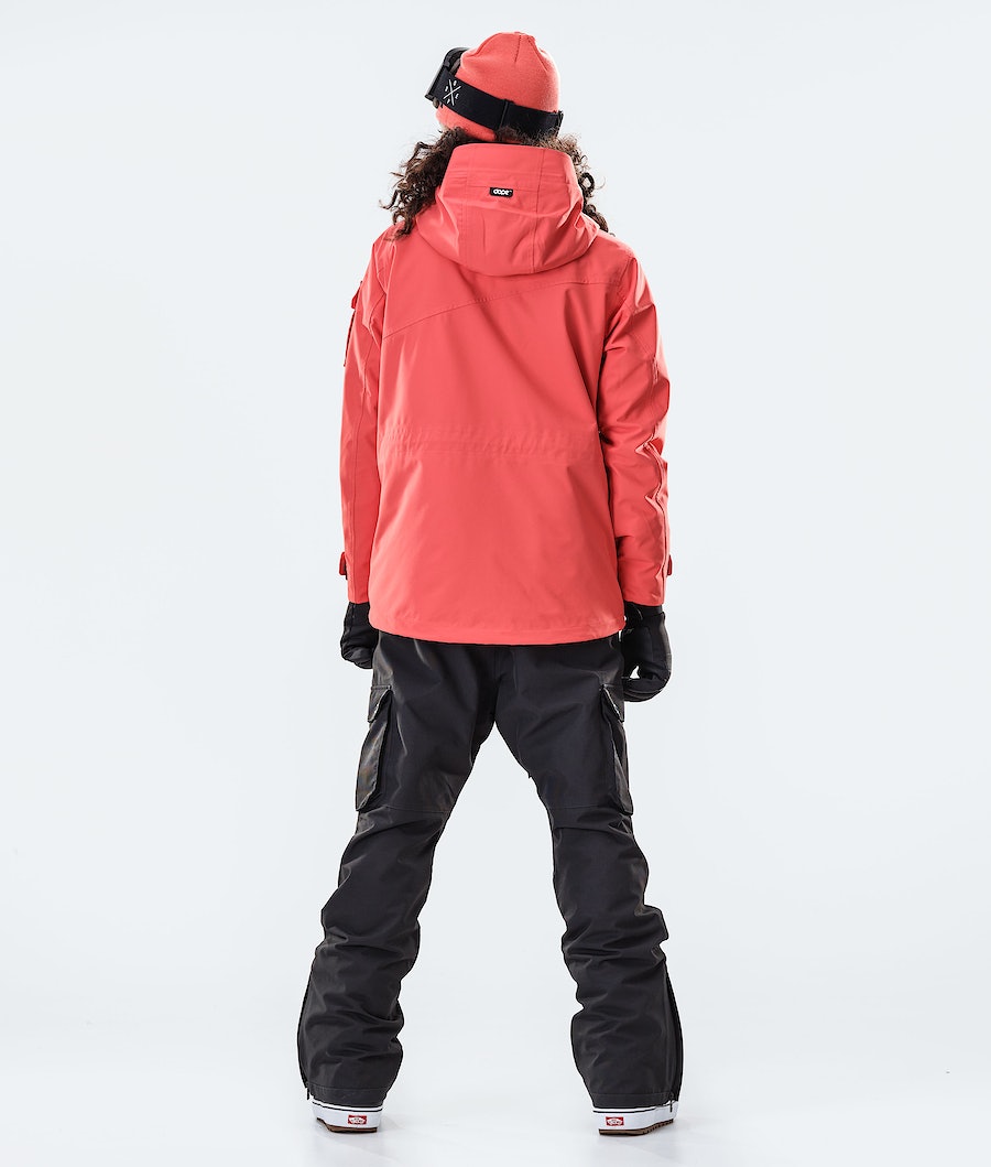 Dope Adept W 2020 Snowboardjacke Damen Koralle | 970-ZLRISV