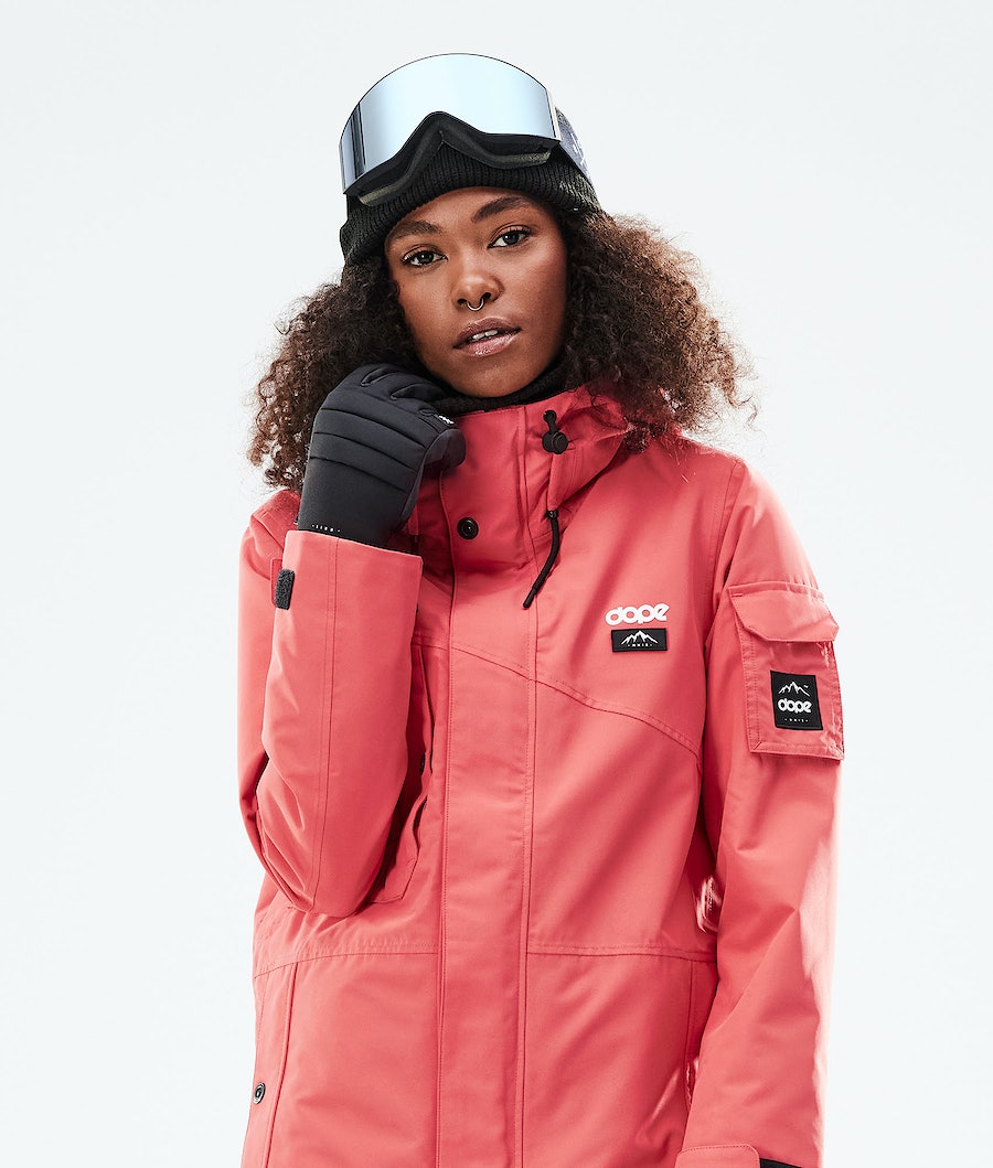 Dope Adept W 2021 Snowboardjacke Damen Koralle | 476-TJSKLP