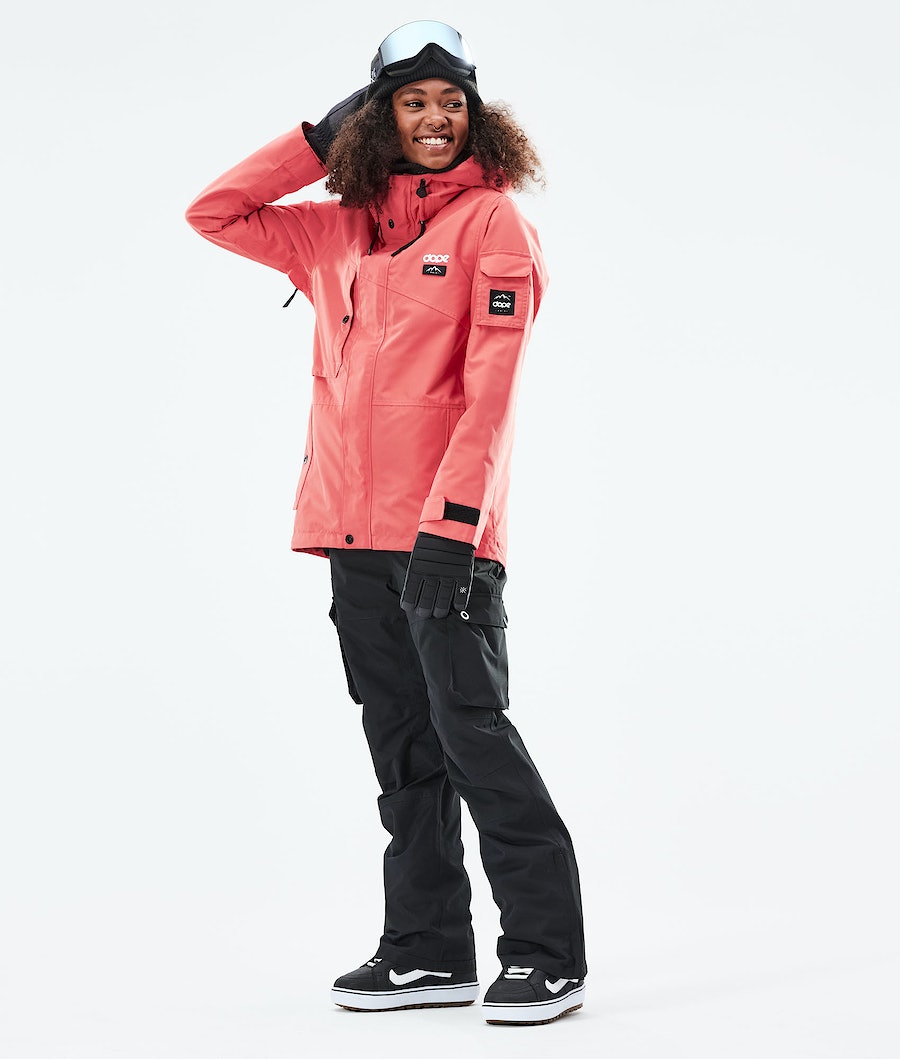 Dope Adept W 2021 Snowboardjacke Damen Koralle | 476-TJSKLP