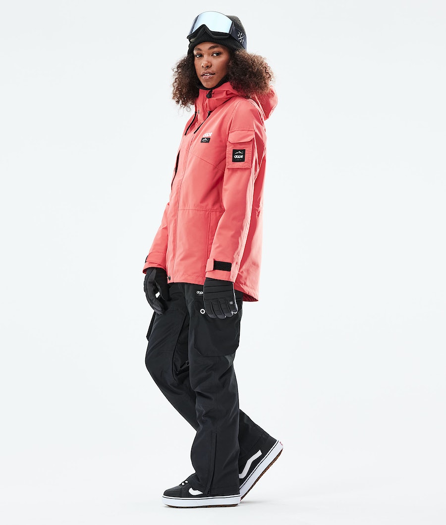 Dope Adept W 2021 Snowboardjacke Damen Koralle | 476-TJSKLP