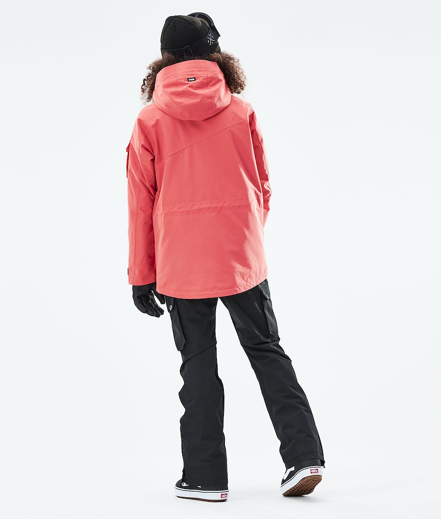 Dope Adept W 2021 Snowboardjacke Damen Koralle | 476-TJSKLP