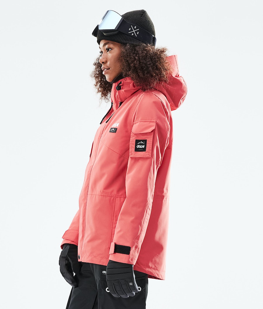 Dope Adept W 2021 Snowboardjacke Damen Koralle | 476-TJSKLP