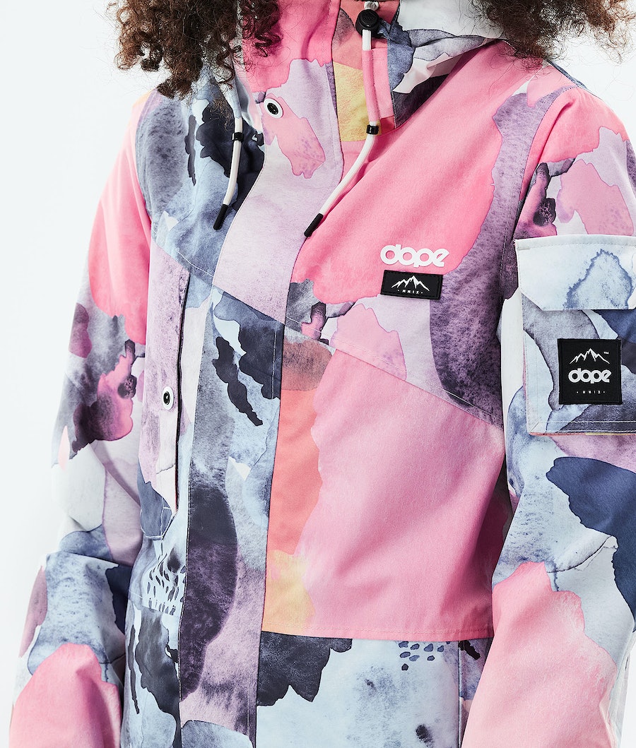 Dope Adept W 2021 Snowboardjacke Damen Mehrfarbig Rosa | 932-QMUNHP