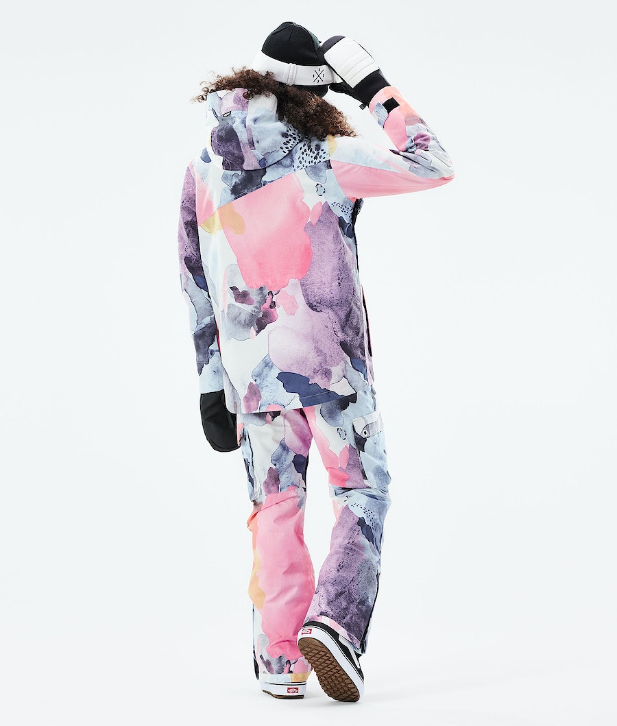 Dope Adept W 2021 Snowboardjacke Damen Mehrfarbig Rosa | 932-QMUNHP