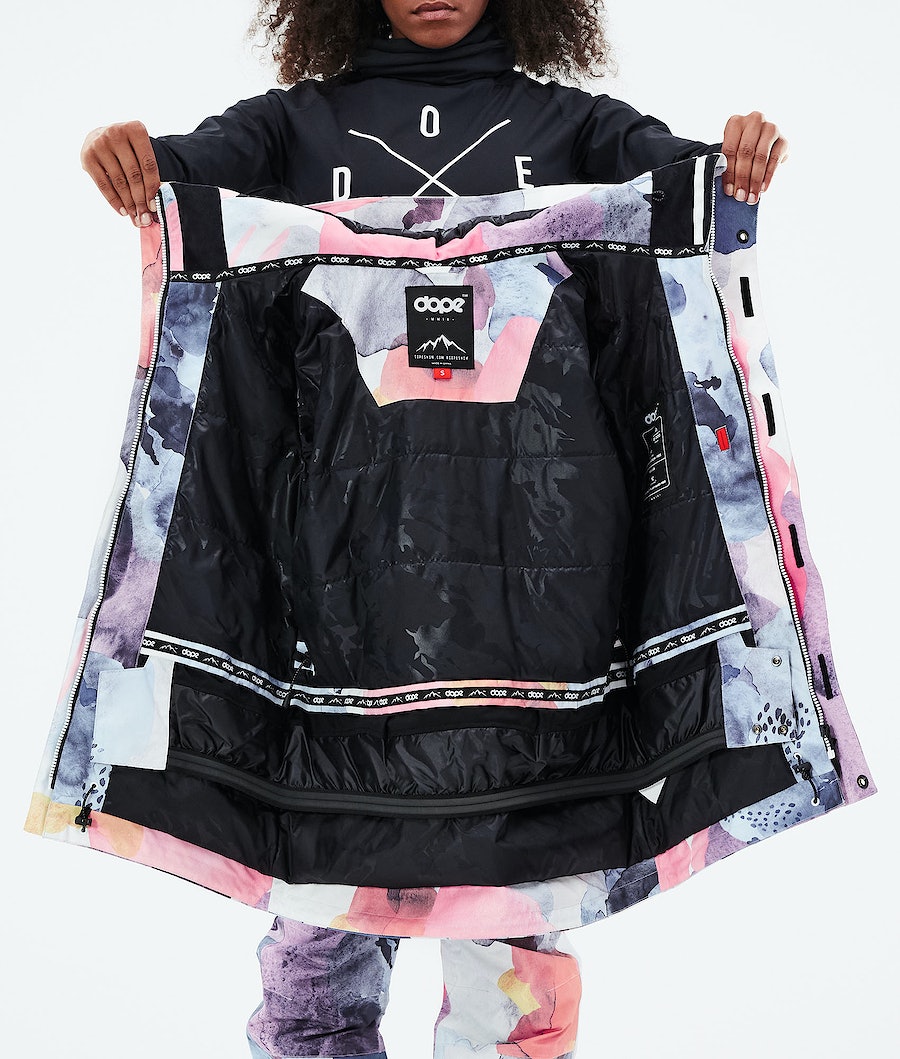 Dope Adept W 2021 Snowboardjacke Damen Mehrfarbig Rosa | 932-QMUNHP