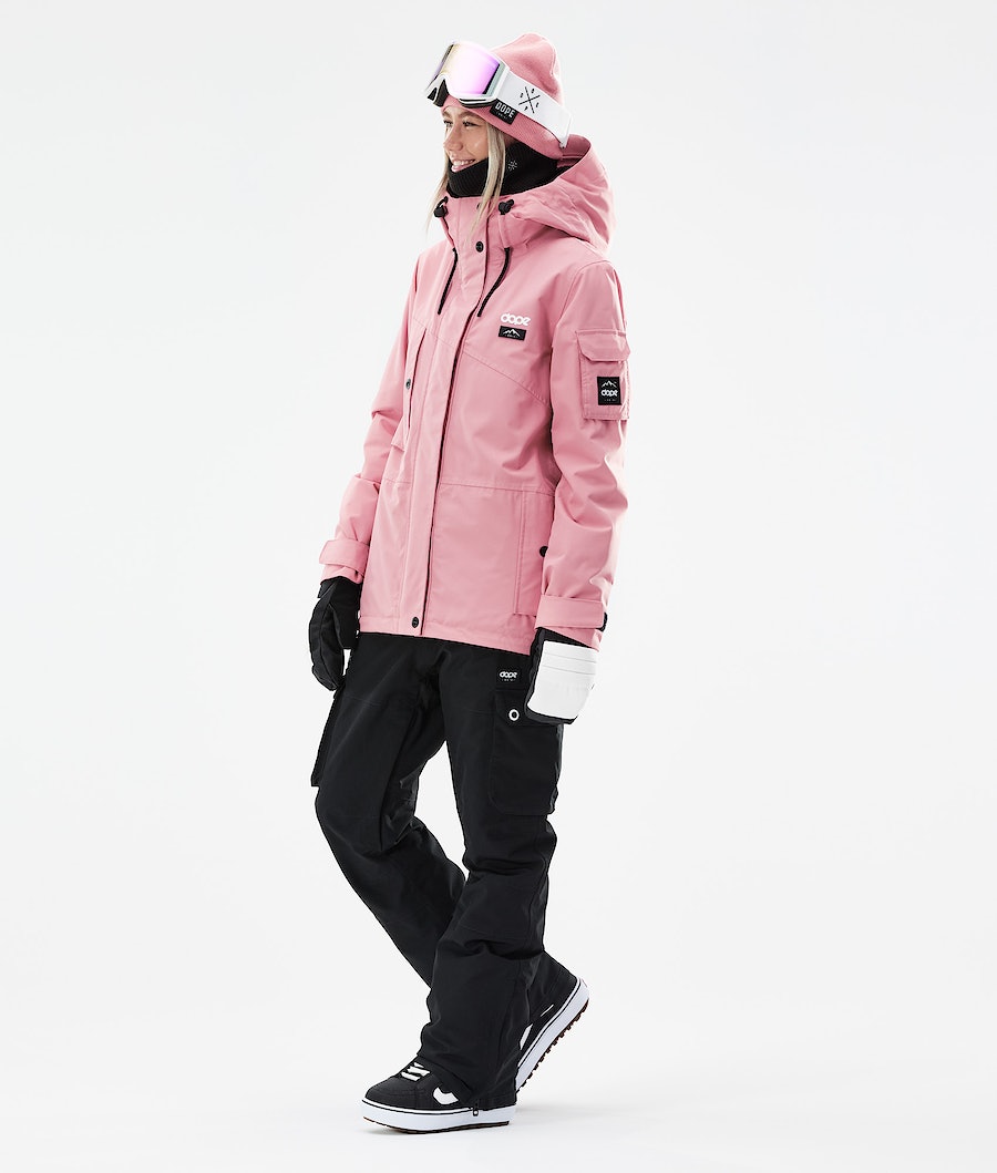 Dope Adept W 2021 Snowboardjacke Damen Rosa | 564-TIQYLM