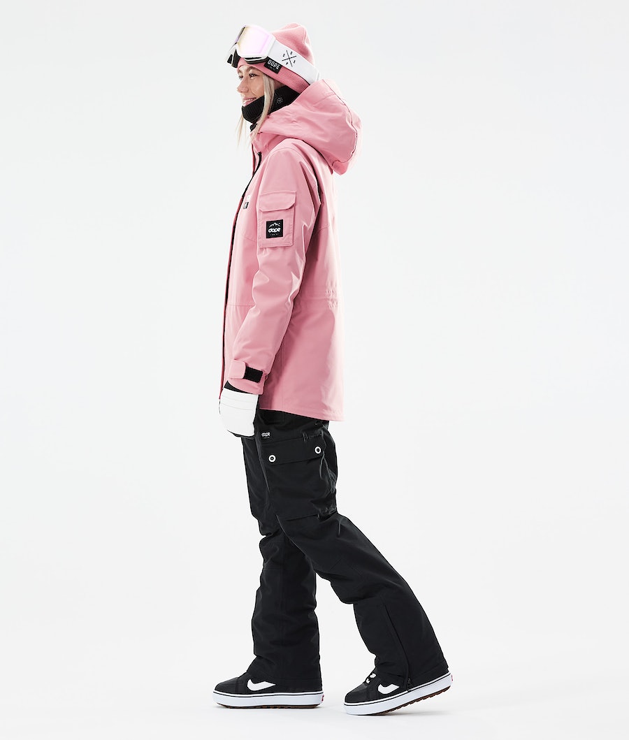 Dope Adept W 2021 Snowboardjacke Damen Rosa | 564-TIQYLM