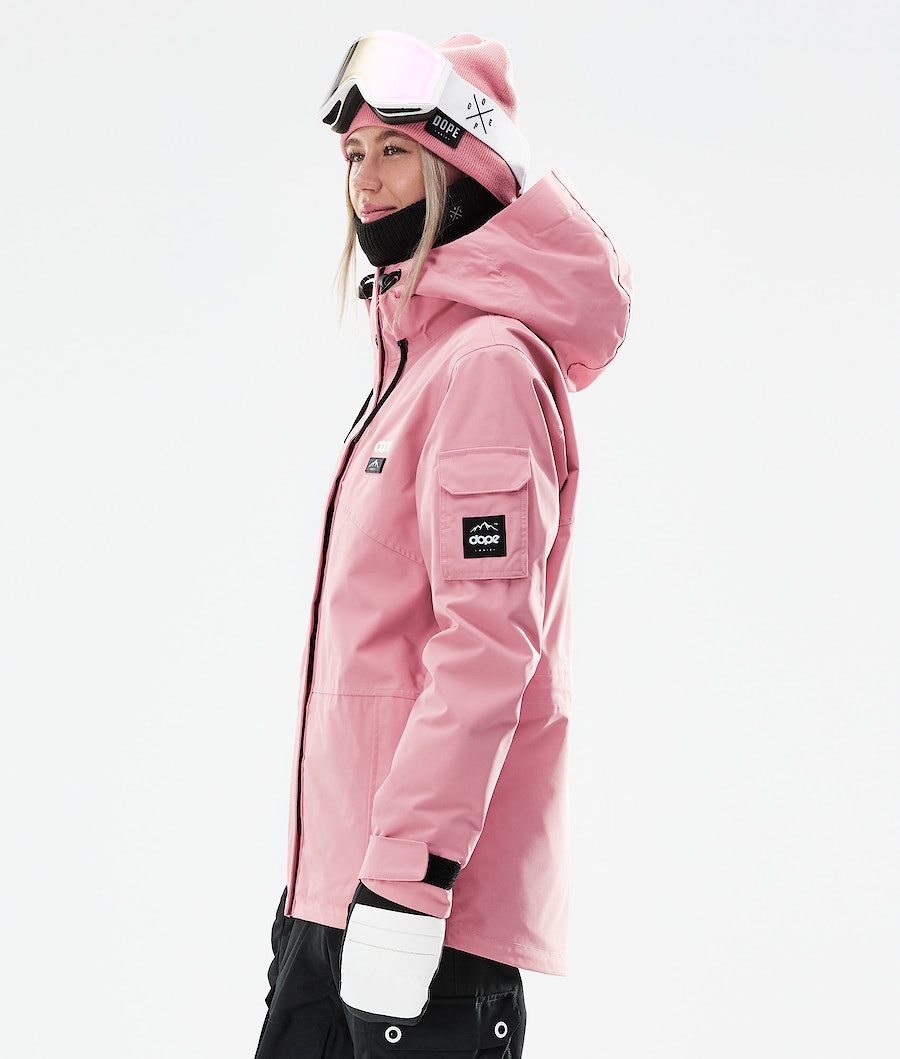 Dope Adept W 2021 Snowboardjacke Damen Rosa | 564-TIQYLM