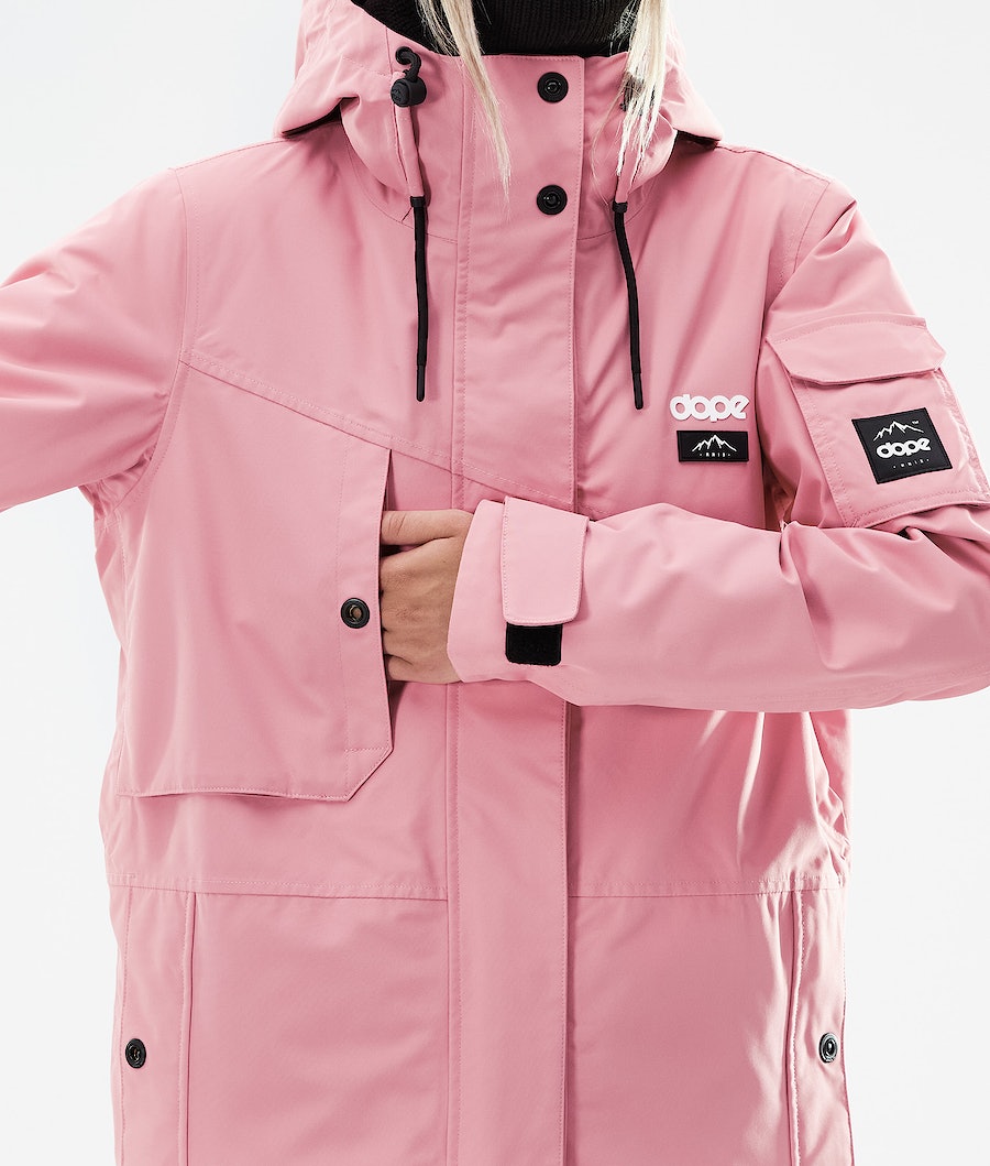 Dope Adept W 2021 Snowboardjacke Damen Rosa | 564-TIQYLM