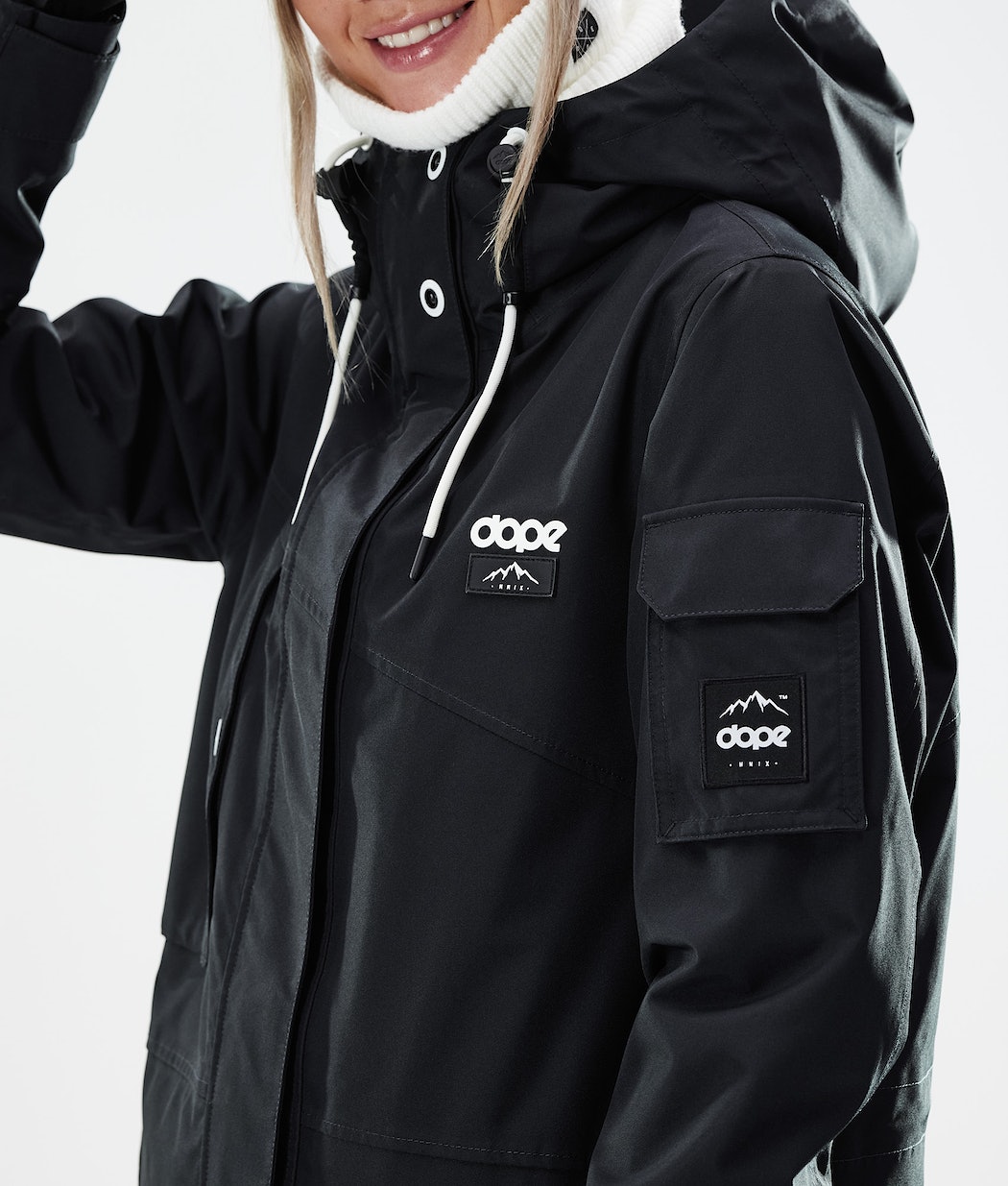 Dope Adept W 2021 Snowboardjacke Damen Schwarz | 268-YNODIS