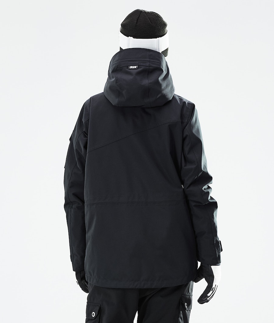 Dope Adept W 2021 Snowboardjacke Damen Schwarz | 268-YNODIS