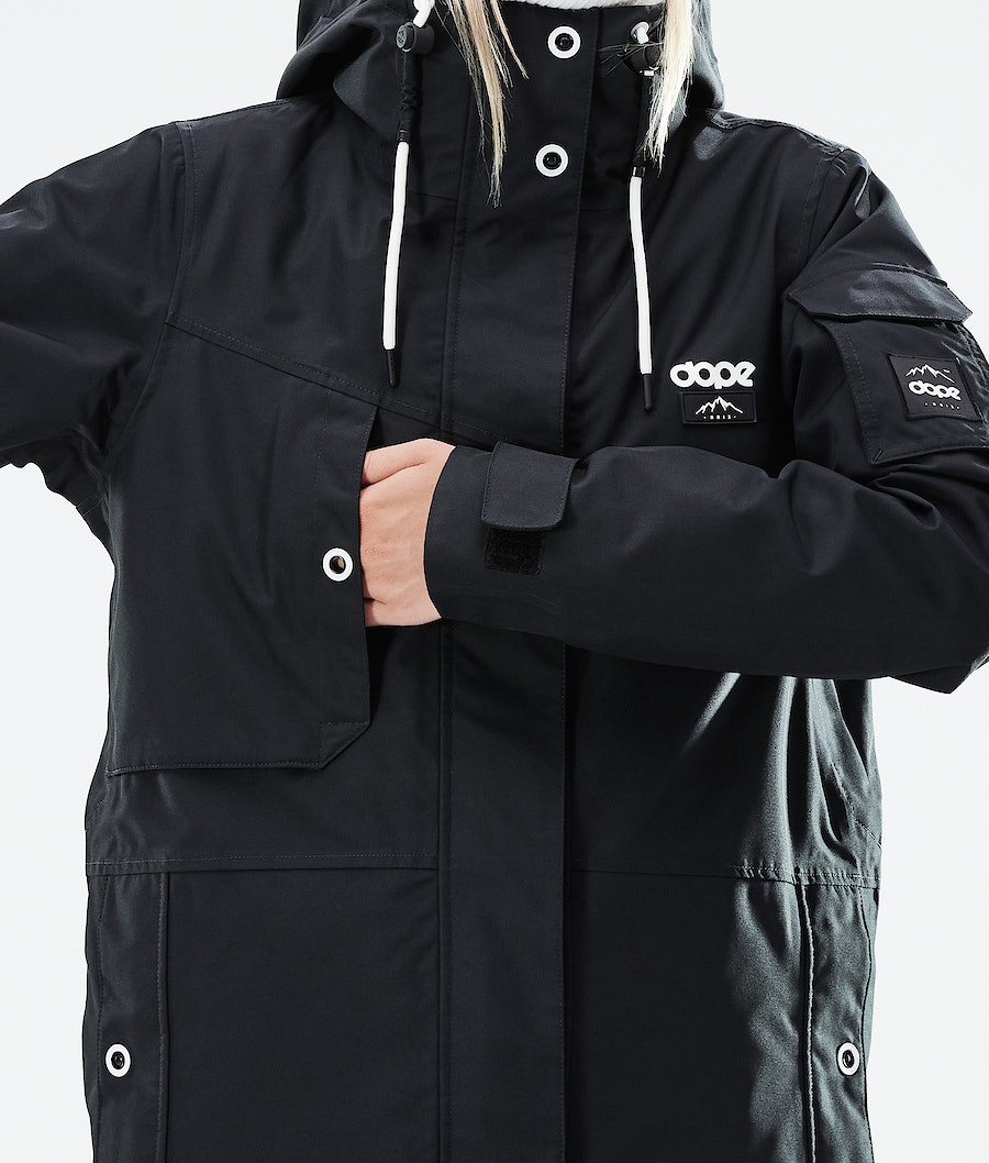 Dope Adept W 2021 Snowboardjacke Damen Schwarz | 268-YNODIS