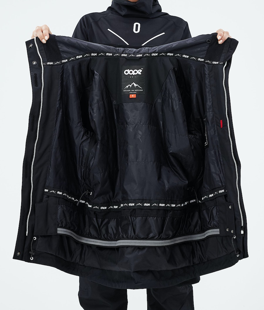 Dope Adept W 2021 Snowboardjacke Damen Schwarz | 268-YNODIS