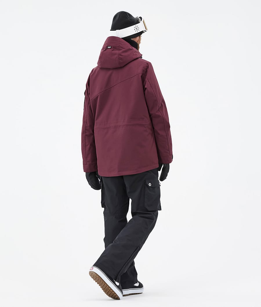 Dope Adept W Snowboardjacke Damen Bordeaux | 845-RNCEXF