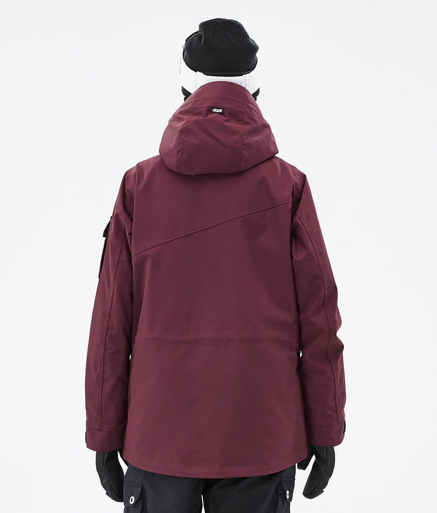 Dope Adept W Snowboardjacke Damen Bordeaux | 845-RNCEXF