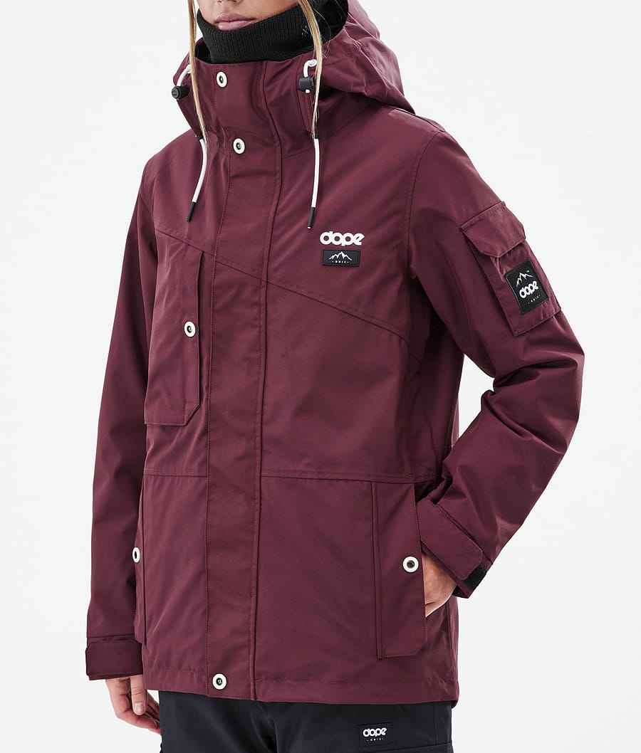 Dope Adept W Snowboardjacke Damen Bordeaux | 845-RNCEXF