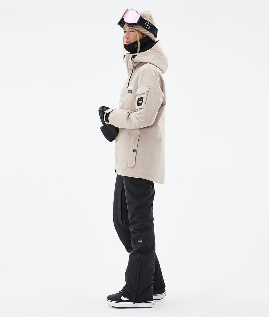 Dope Adept W Snowboardjacke Damen Braun | 293-ZWQDOR