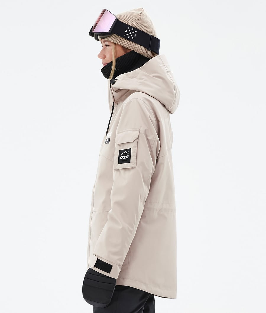 Dope Adept W Snowboardjacke Damen Braun | 293-ZWQDOR