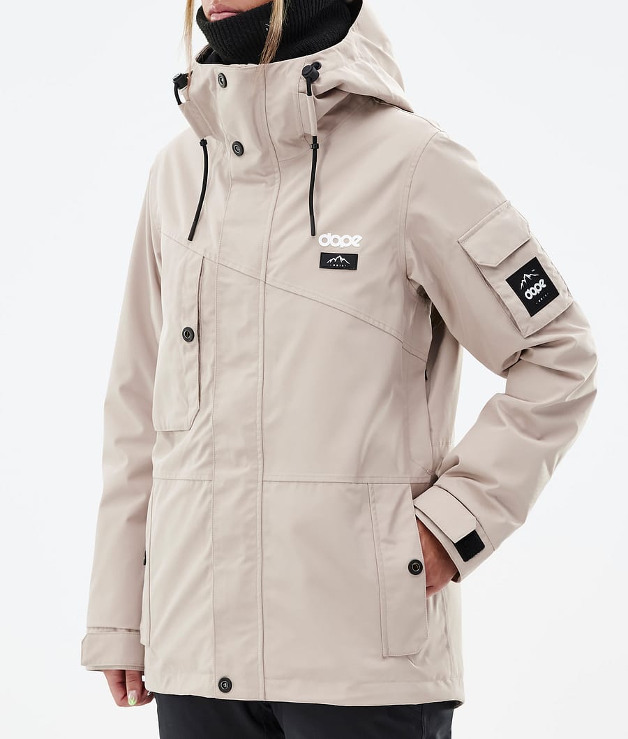 Dope Adept W Snowboardjacke Damen Braun | 293-ZWQDOR