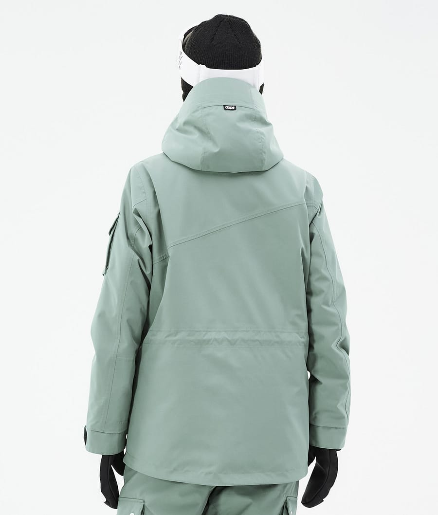 Dope Adept W Snowboardjacke Damen Grün | 536-MXBOKS