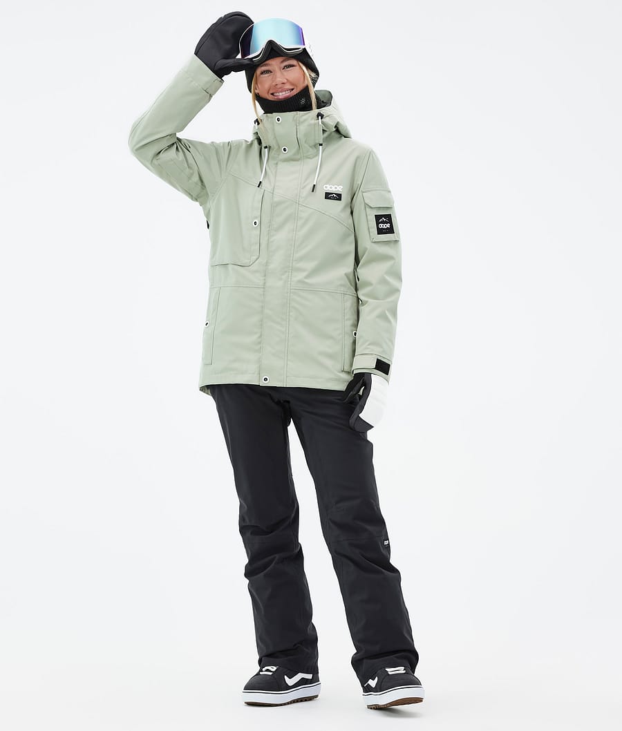 Dope Adept W Snowboardjacke Damen Grün | 786-SQUIDJ