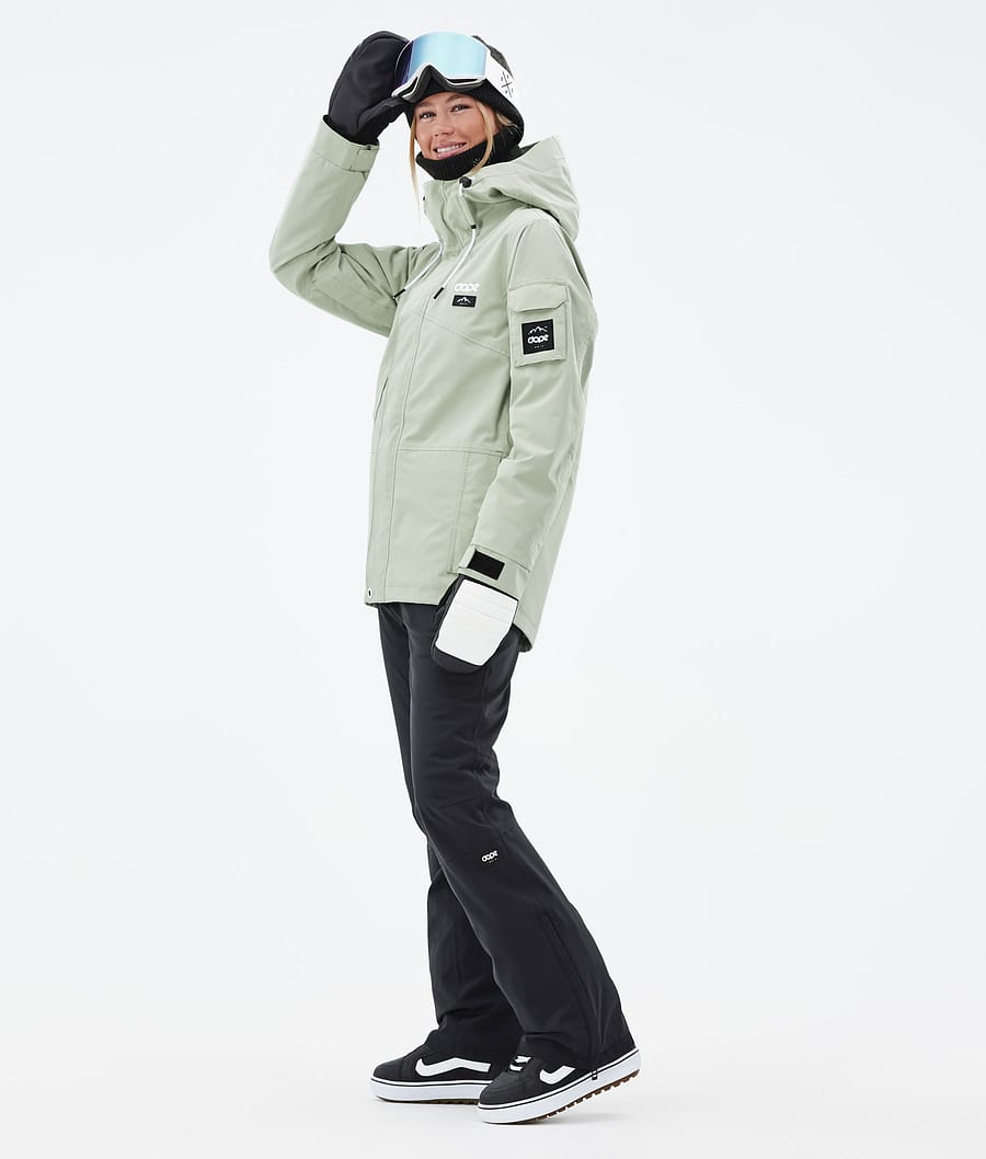 Dope Adept W Snowboardjacke Damen Grün | 786-SQUIDJ