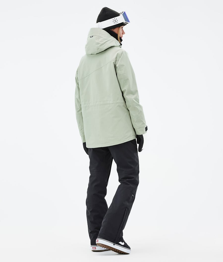 Dope Adept W Snowboardjacke Damen Grün | 786-SQUIDJ