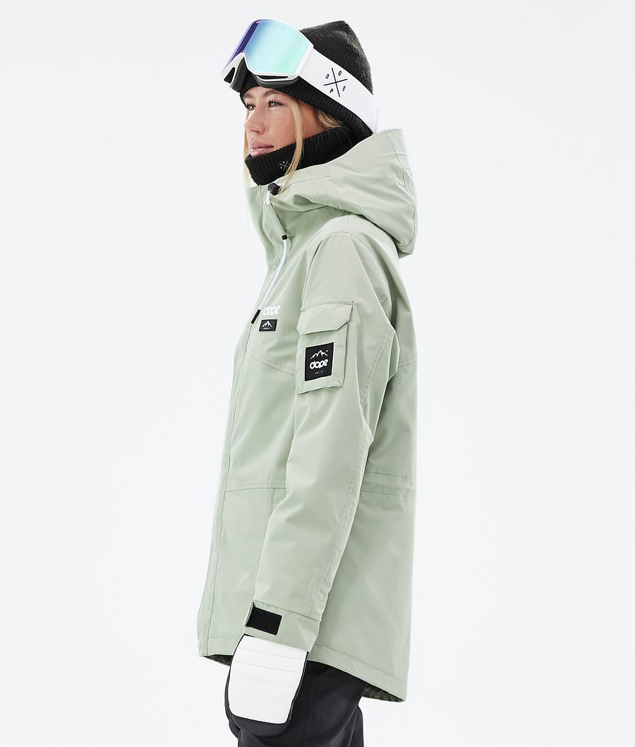 Dope Adept W Snowboardjacke Damen Grün | 786-SQUIDJ