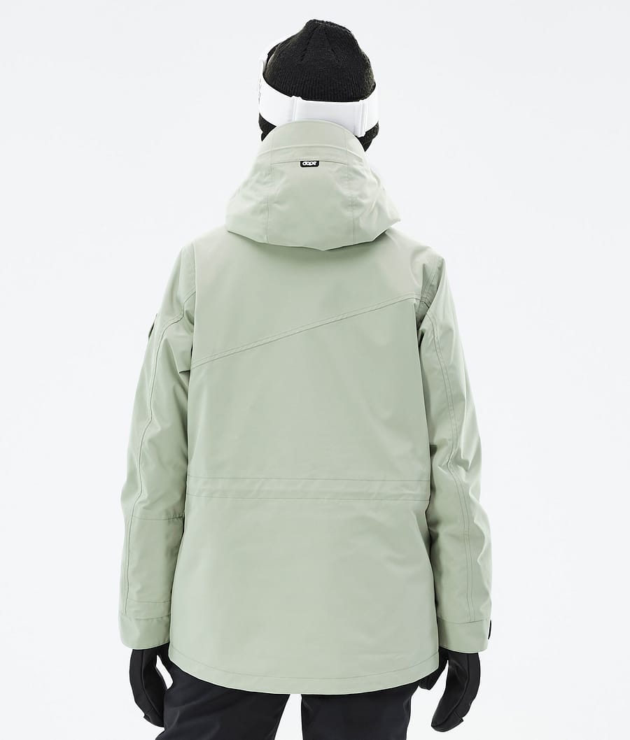 Dope Adept W Snowboardjacke Damen Grün | 786-SQUIDJ